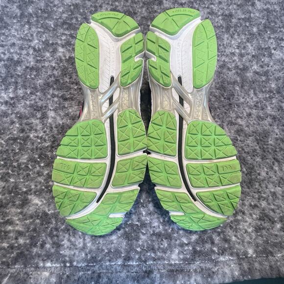 ASICS GEL-Kayano 19 Women’s 10 Running Shoes Black Pink Green T350N Sneakers - Picture 8 of 10